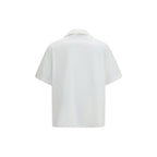 Valentino White Cotton Shirt Valentino
