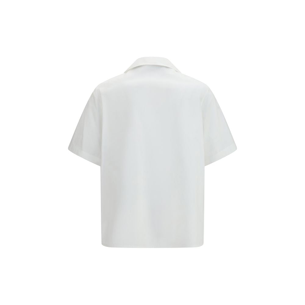 Valentino White Cotton Shirt Valentino