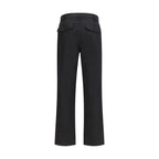 Burberry Black Cotton Chino Pants Burberry