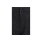 Burberry Black Cotton Chino Pants Burberry
