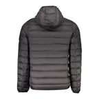 U.S. Grand Black Polyester Men's Jacket U.S. Grand