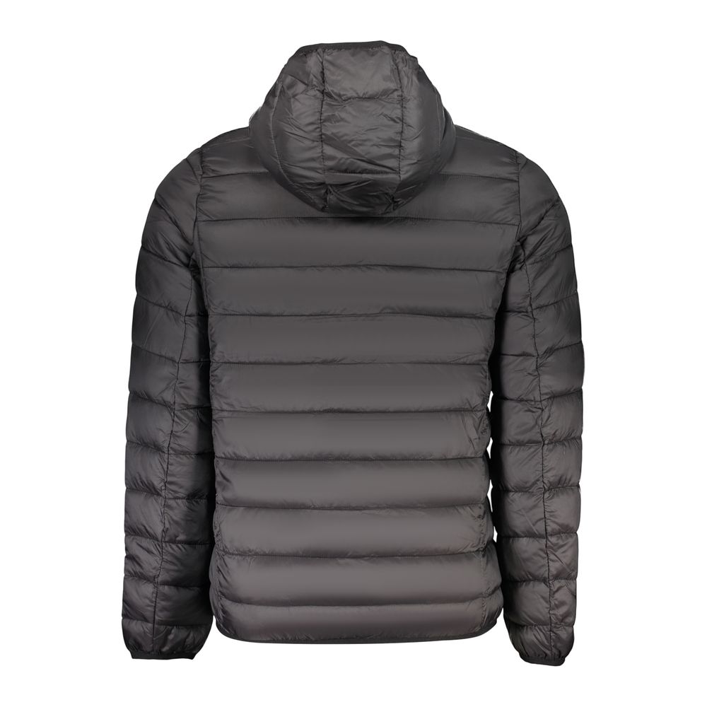 U.S. Grand Black Polyester Men's Jacket U.S. Grand