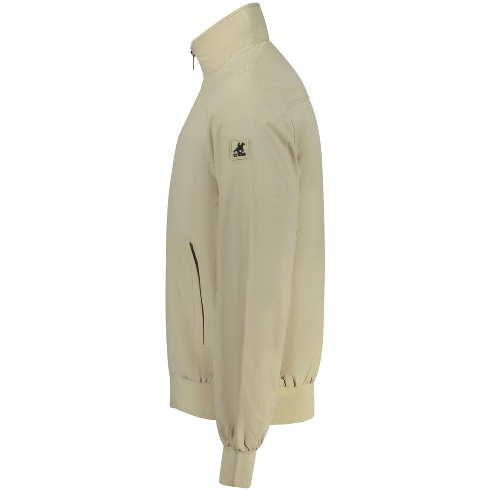 U.S. Grand Beige Polyester Men's Jacket U.S. Grand