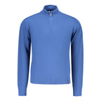 U.S. Grand Blu Cotton Men Sweater U.S. Grand