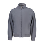 U.S. Grand Blu Polyester Men Jacket U.S. Grand