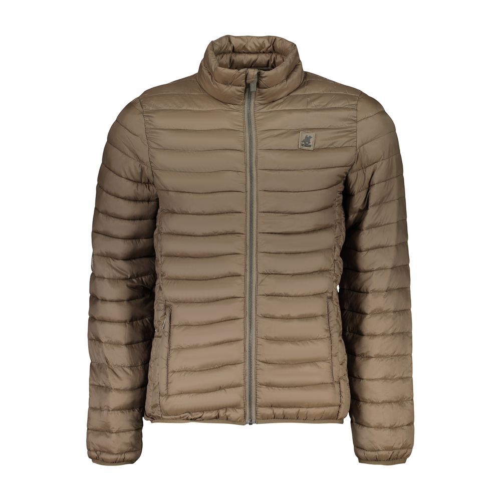 U.S. Grand Brown Polyester Men's Jacket U.S. Grand