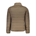 U.S. Grand Brown Polyester Men's Jacket U.S. Grand