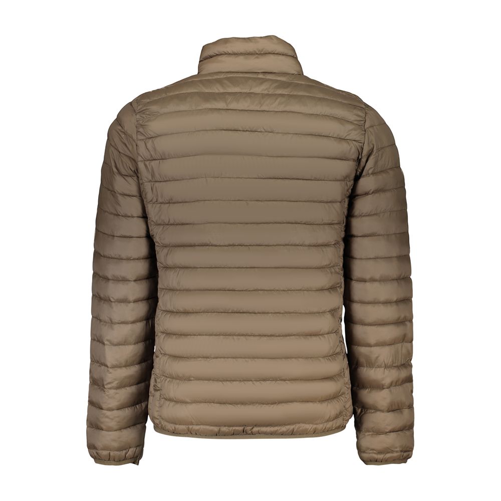 U.S. Grand Brown Polyester Men's Jacket U.S. Grand