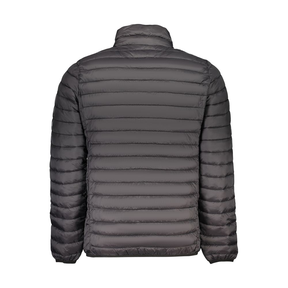 U.S. Grand Black Polyester Men's Jacket U.S. Grand