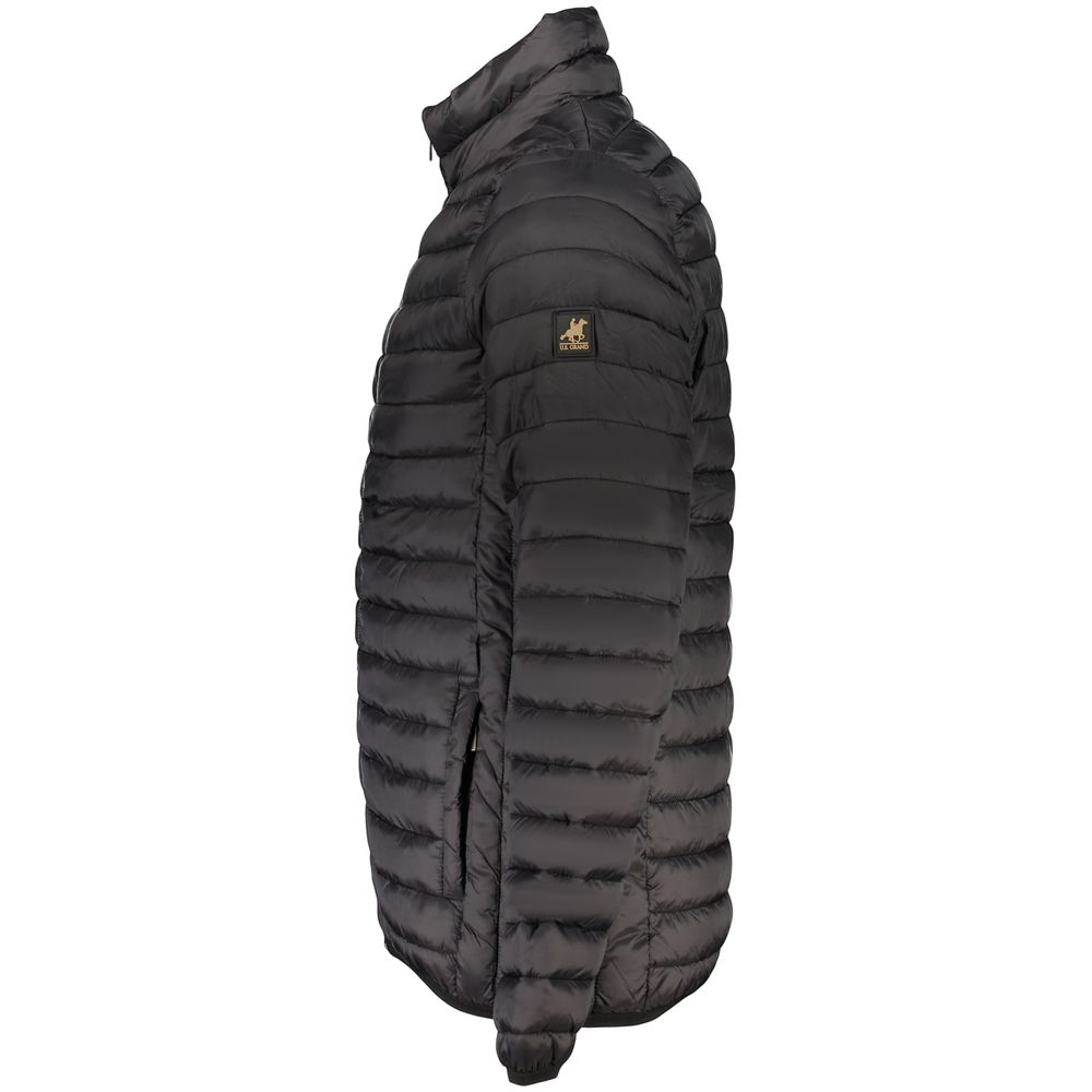U.S. Grand Black Polyamide Men's Jacket U.S. Grand