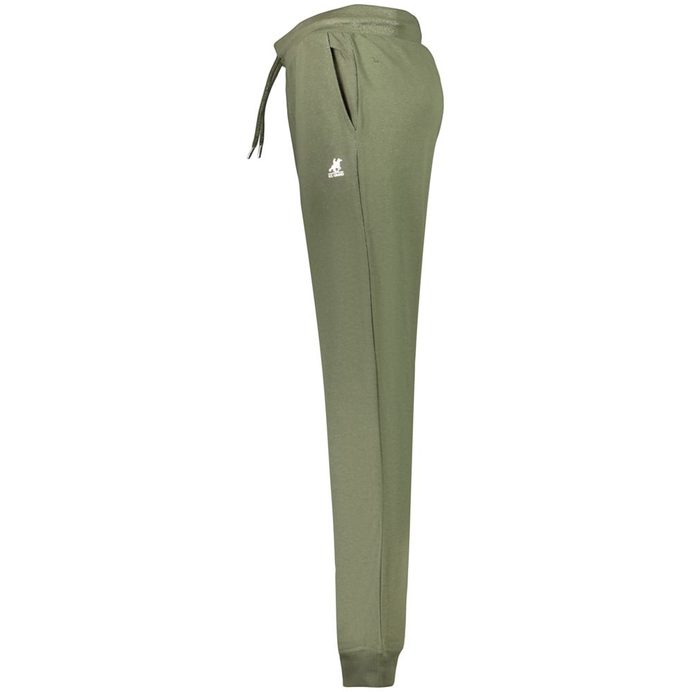 U.S. Grand Green Cotton Menswear Trouser U.S. Grand