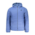 U.S. Grand Blu Polyester Men Jacket U.S. Grand