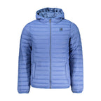 U.S. Grand Blu Polyester Men Jacket U.S. Grand