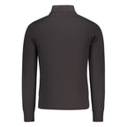 U.S. Grand Black Cotton Men's Cardigan U.S. Grand