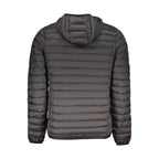 U.S. Grand Black Polyester Men's Jacket U.S. Grand