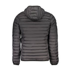 U.S. Grand Black Polyester Men's Jacket U.S. Grand