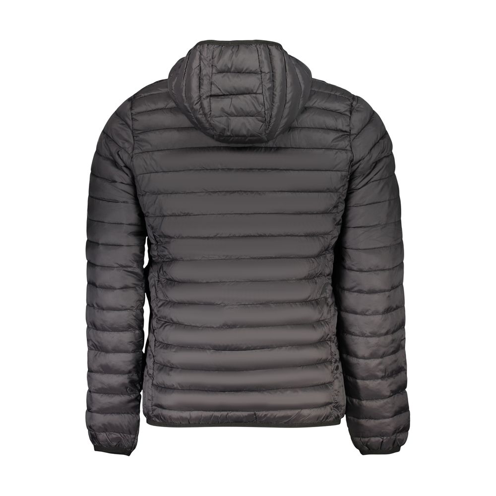 U.S. Grand Black Polyester Men's Jacket U.S. Grand
