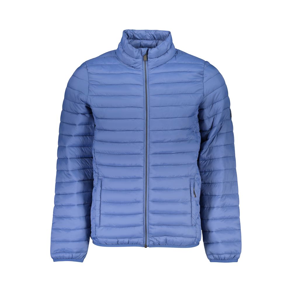 U.S. Grand Blu Polyester Men's Jacket U.S. Grand