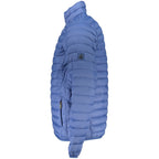 U.S. Grand Blu Polyester Men's Jacket U.S. Grand