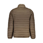 U.S. Grand Brown Polyester Men's Jacket U.S. Grand