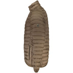U.S. Grand Brown Polyester Men's Jacket U.S. Grand