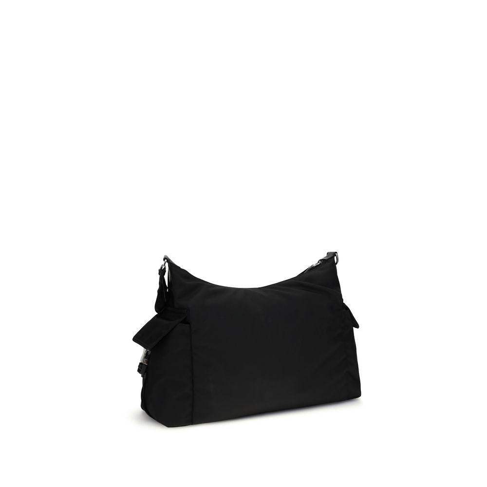 Prada Black Recycled Polyamide Shoulder Bag Prada
