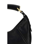 Saint Laurent Black Calf Leather Bos Taurus Shoulder Bag Saint Laurent