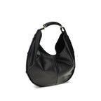 Saint Laurent Black Calf Leather Bos Taurus Shoulder Bag Saint Laurent