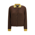 Prada Brown Cashmere Cardigan Prada