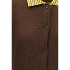 Prada Brown Cashmere Cardigan Prada