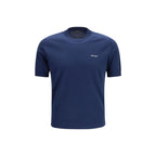 Prada Blue Cotton T-Shirt Prada