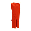 Balenciaga Multicolor Silk Casual Dress Balenciaga