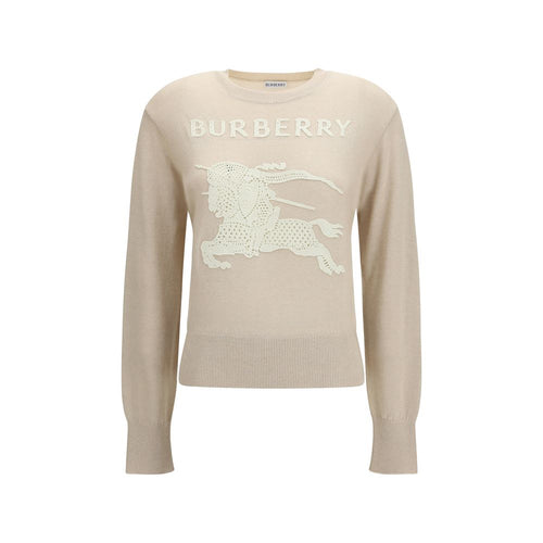Burberry Beige Polyester Sweatshirt Burberry