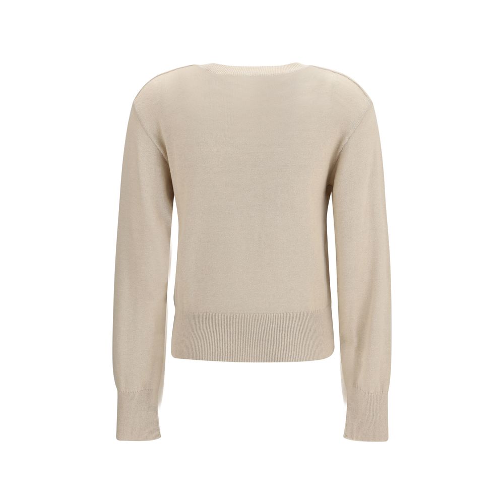 Burberry Beige Polyester Sweatshirt Burberry