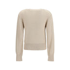 Burberry Beige Polyester Sweatshirt Burberry