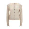 Burberry Beige Polyester Cardigan Burberry