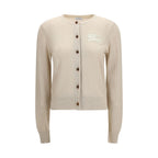 Burberry Beige Polyester Cardigan Burberry