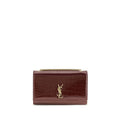 Saint Laurent Bordeaux Calf Leather Bos Taurus Shoulder Bag Saint Laurent