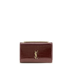Saint Laurent Bordeaux Calf Leather Bos Taurus Shoulder Bag Saint Laurent