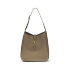 Saint Laurent Gray Calf Leather Bos Taurus Shoulder Bag Saint Laurent