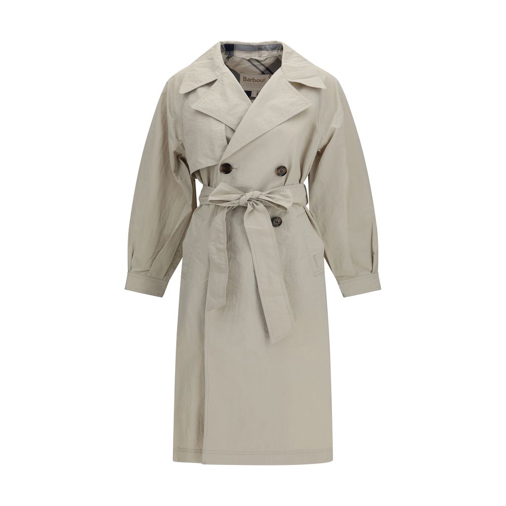 Barbour Beige Polyamide Trench Coat Barbour