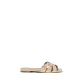 Saint Laurent Multicolor Calf Leather Bos Taurus Flat Sandals Saint Laurent
