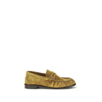Saint Laurent Beige Calf Leather Bos Taurus Slip-On Loafers Saint Laurent