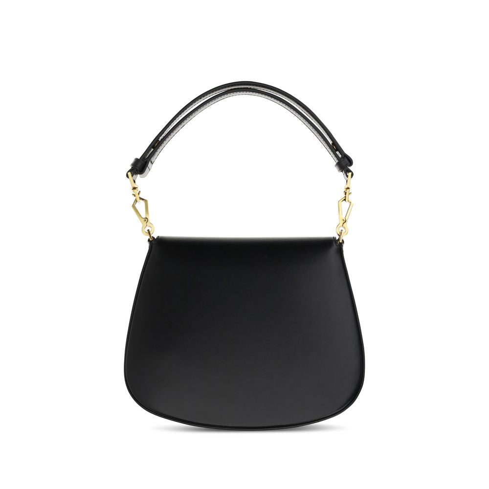 Saint Laurent Black Calf Leather Bos Taurus Handbag Saint Laurent