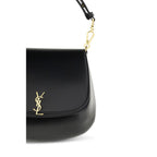 Saint Laurent Black Calf Leather Bos Taurus Handbag Saint Laurent