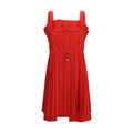 Fendi Multicolor Polyester Cocktail Dress Fendi