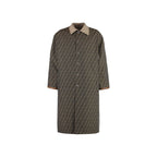 Fendi Beige Cotton Coat Fendi