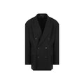 Balenciaga Black Wool Coat Balenciaga