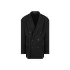 Balenciaga Black Wool Coat Balenciaga