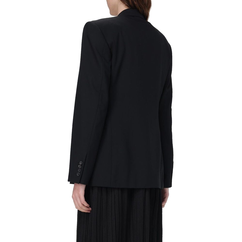 Balenciaga Black Wool Jackets And Coat Balenciaga